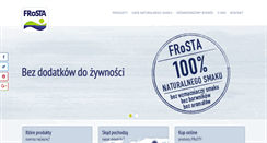 Desktop Screenshot of frosta.pl