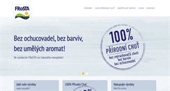 Desktop Screenshot of frosta.cz